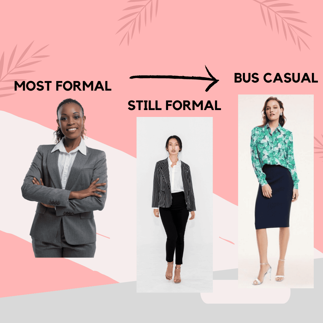 Refresher on Business Dress, and Business Casual